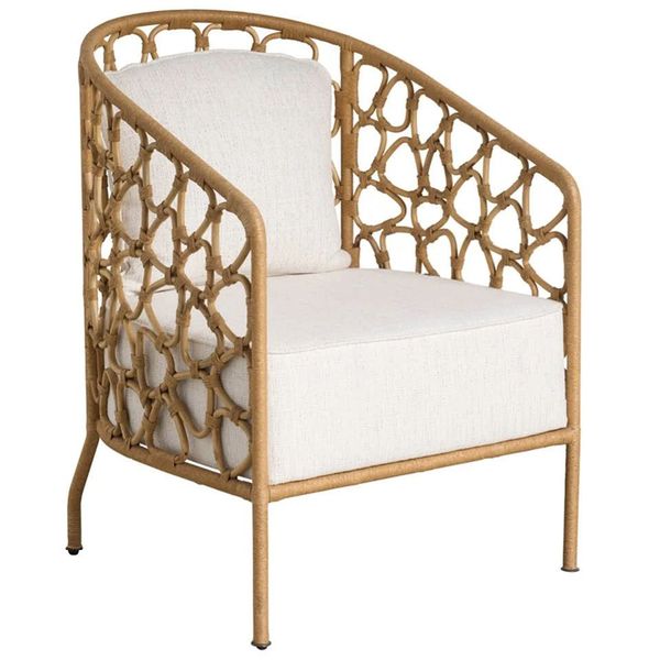 Fauteuil d'Appoint Galet, Naturel