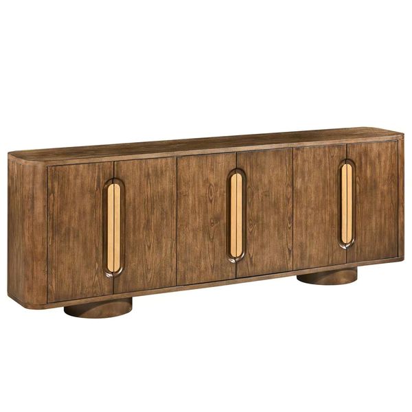 Buffet 6 portes Adler, Marron