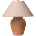 Lampe de Table Russo, Terre Cuite Naturelle Vieillie