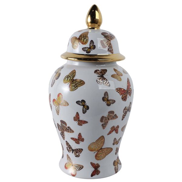 Pot ¨¤ D¨¦cor Papillons, Multicolore